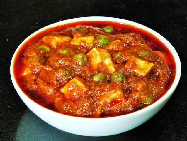 Matar Paneer.