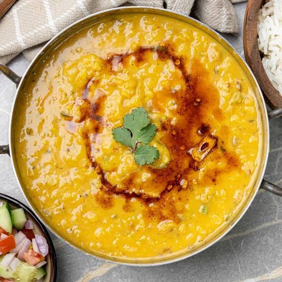 yellow dal fry
